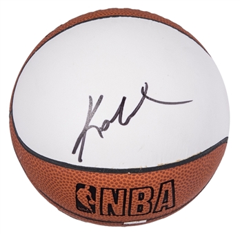Kobe Bryant Autographed Mini Basketball (PSA/DNA)